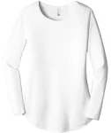 District Women's Perfect Tri Long Sleeve Tunic Tee