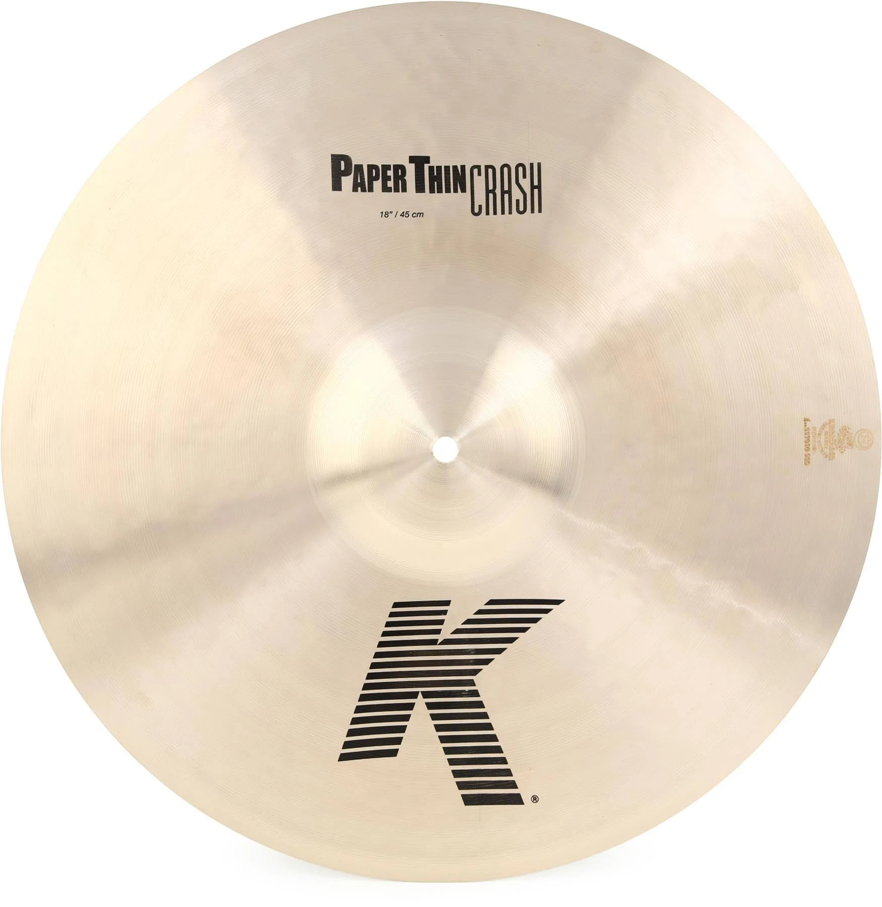 Zildjian K Paper Thin Crash Cymbal