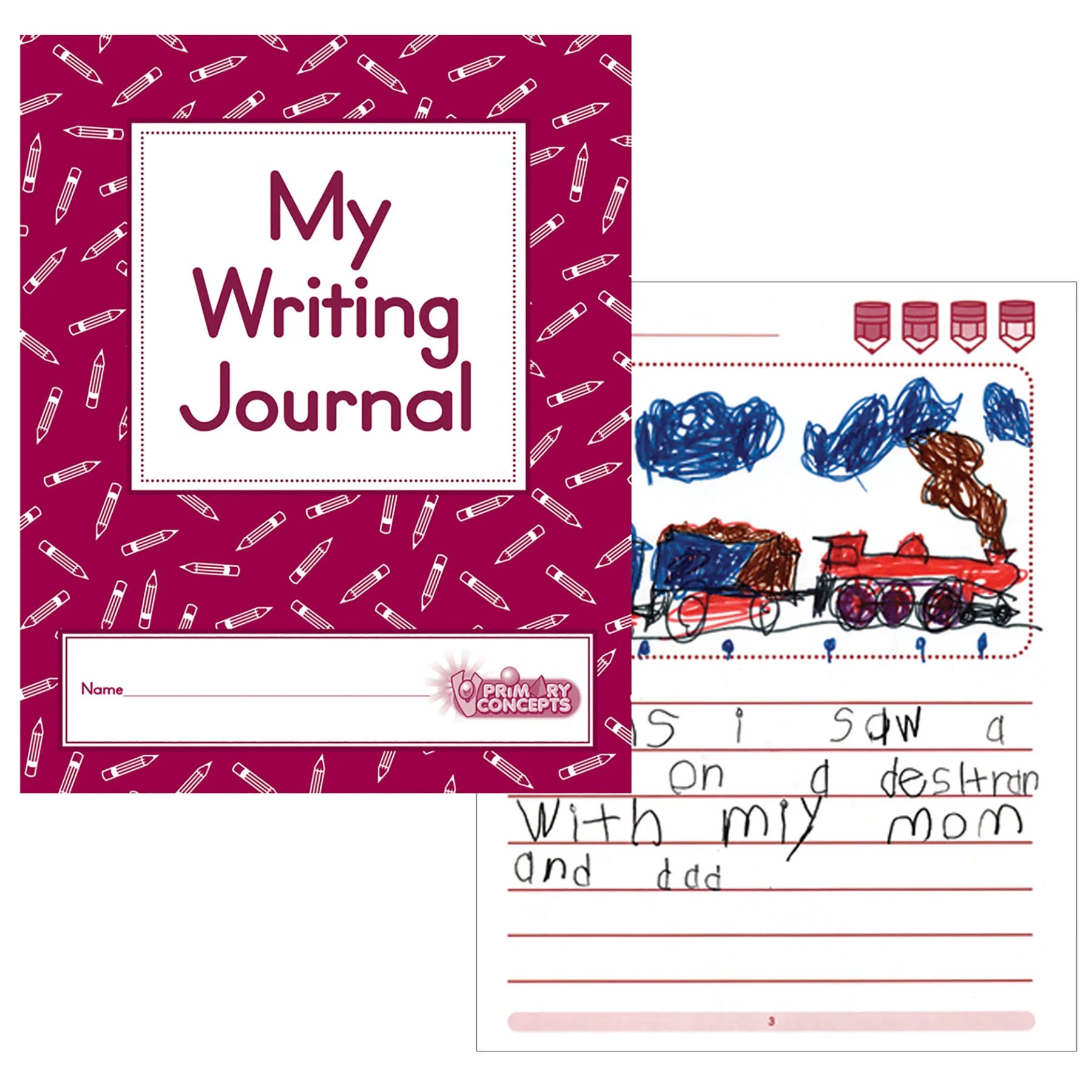 Primary Concepts My Writing Journal, Pack of 20