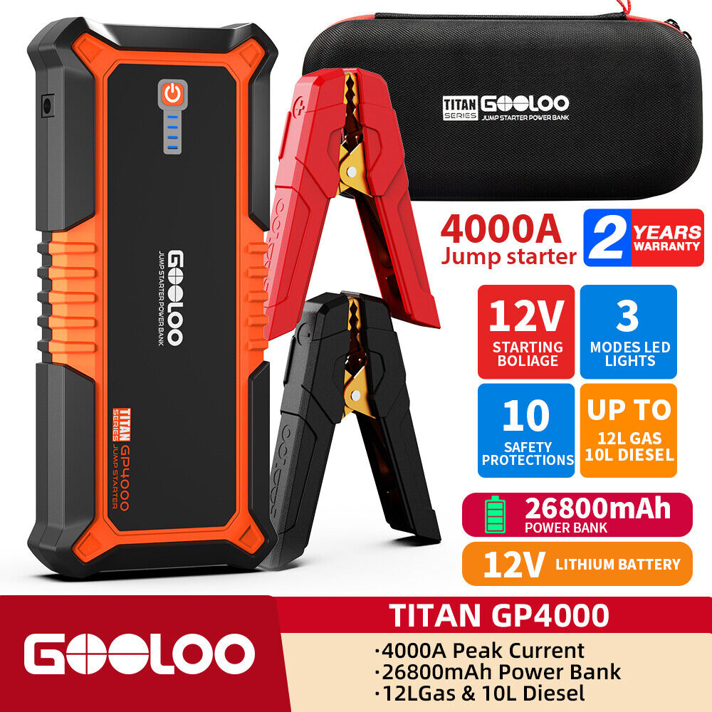 GOOLOO GP4000 - Green Power for Your Drive