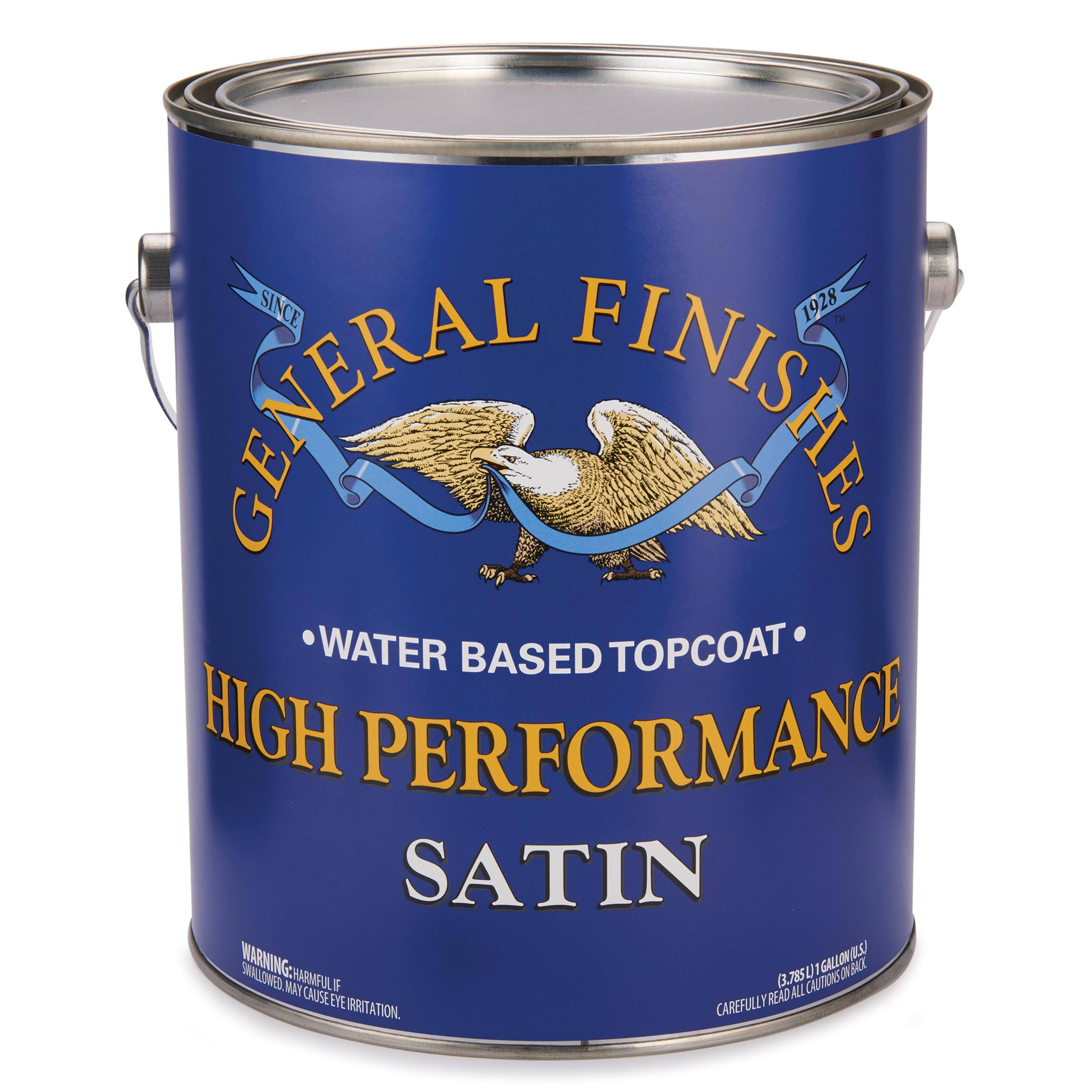 General Finishes High Performance Water Based Topcoat 1 Gallon Satin