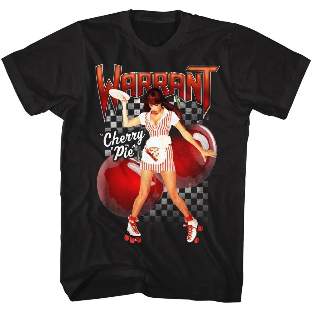 Warrant Cherry Pie Adult Short-Sleeve T-Shirt