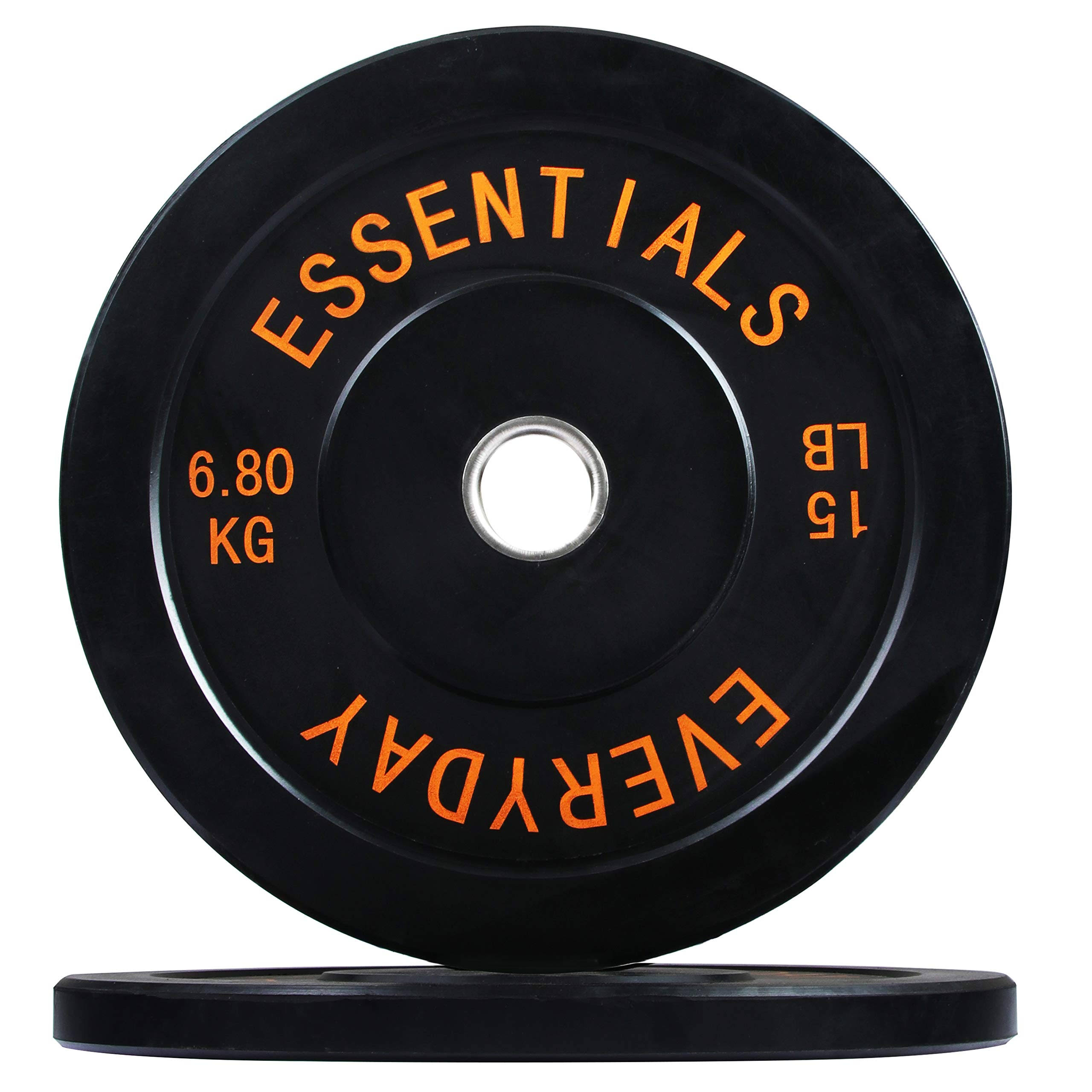 BalanceFrom Color Coded Olympic Bumper Plate Weight Plate