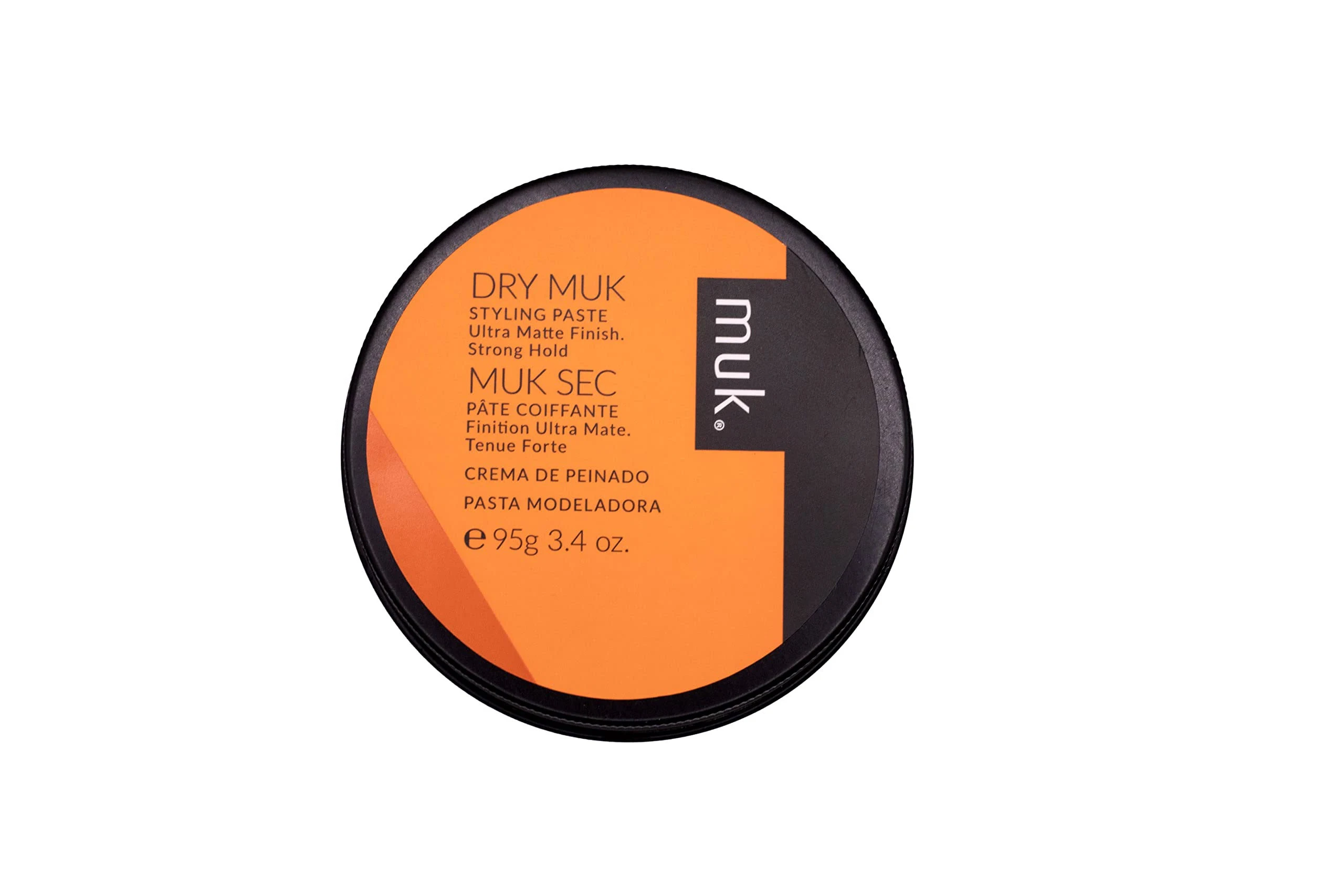 Muk Haircare Dry Strong Hold Styling Paste, 3.4 Ounce