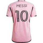 Adidas Inter Miami CF 24/25 Messi Home Authentic Jersey, M / Pink