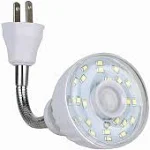 LED Motion-Activat<wbr/>ed Directional Rotating Flexible Sensor Dusk to Dawn Night ...