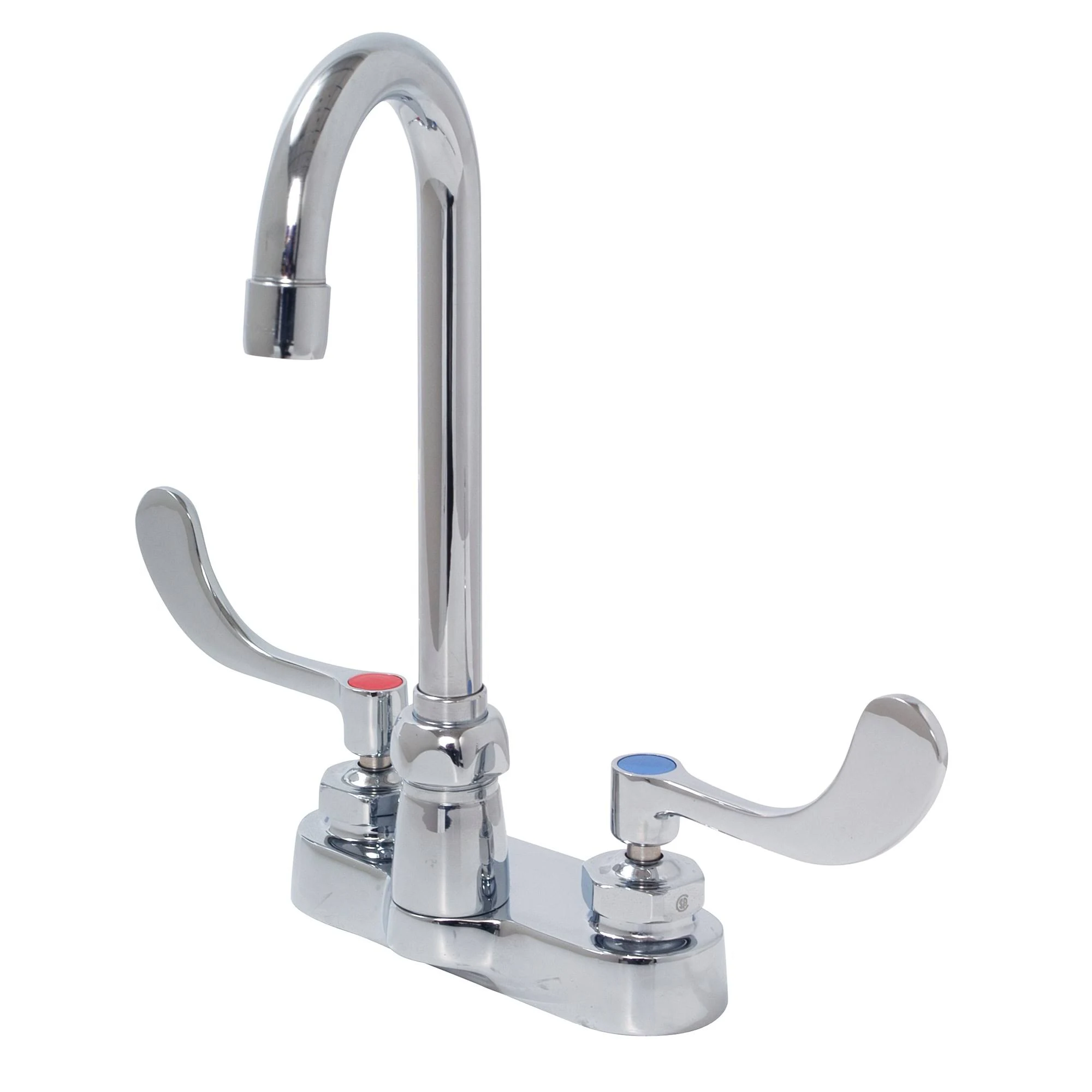 Zurn Z812A4-XL-FC1.5 AquaSpec 4 in. Centerset Gooseneck 1.5 GPM Faucet with 4 in ...