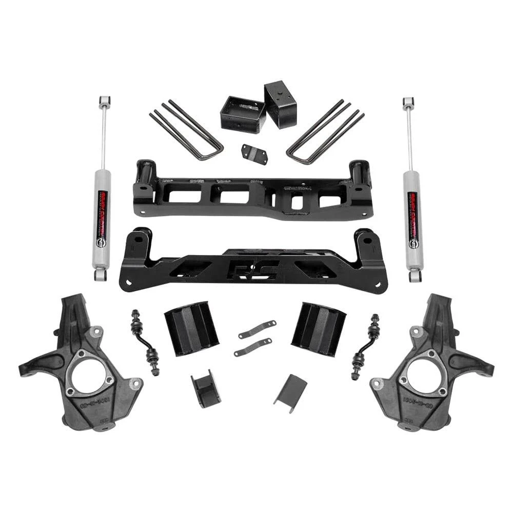 Rough Country 5" Lift Kit for 2014-2018 Chevy Silverado/GMC Sierra 2WD - 24831