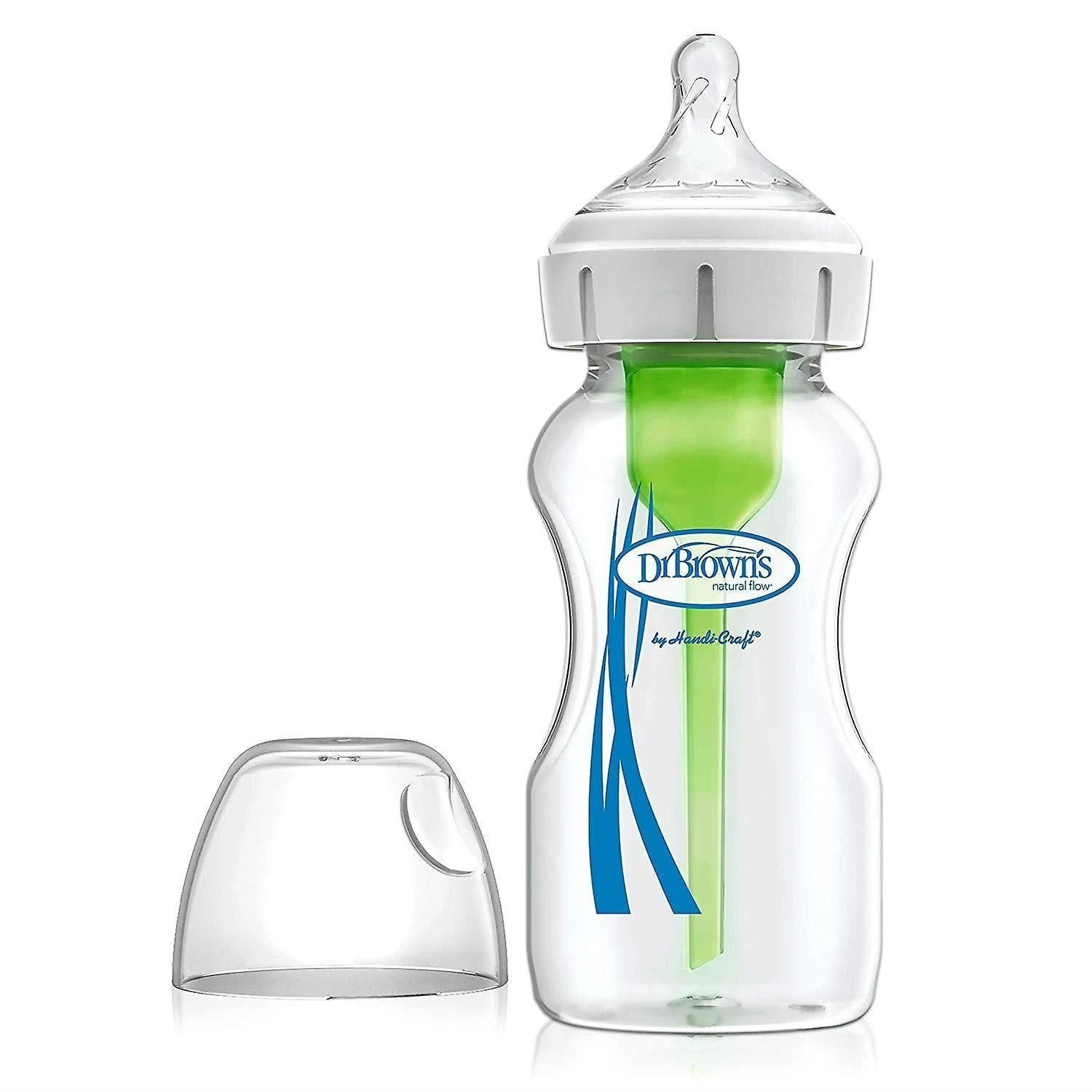 Dr Brown's Natural Flow Anti-Colic Options+ Wide-Neck Baby Bottle