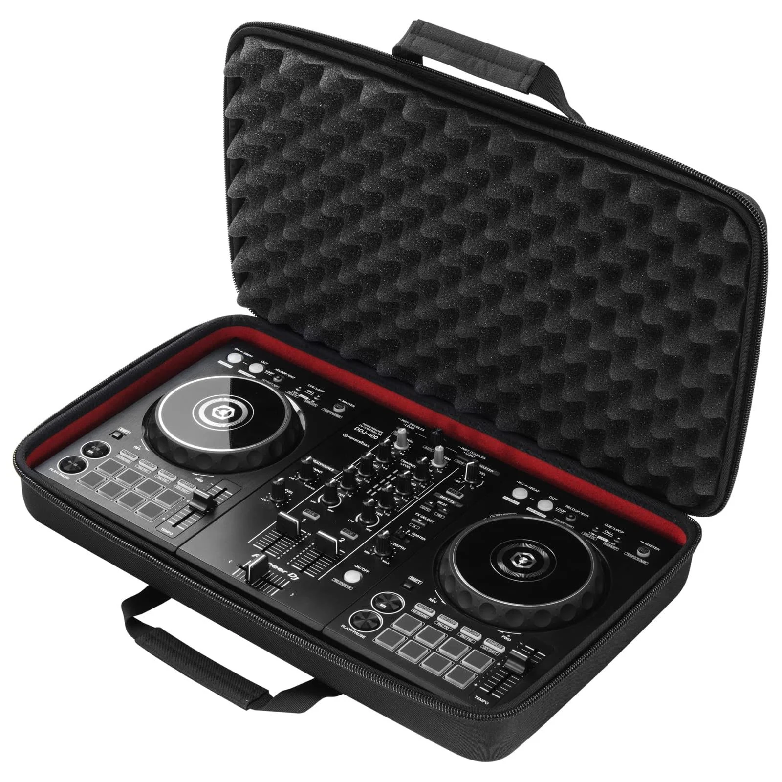 Pioneer DDJ-400/DDJ-RB/Traktor S2/Traktor S2 MK3 Funda EVA Redline Soft Case Series