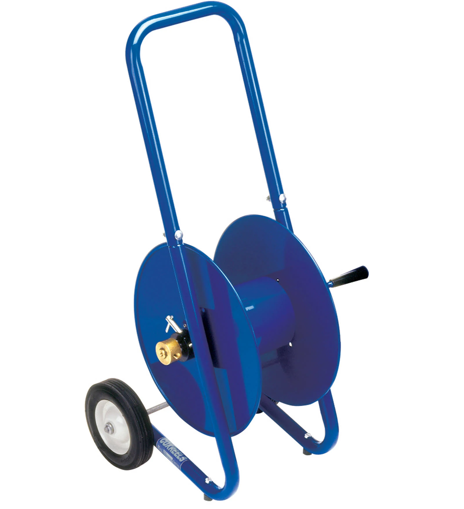 Hand Crank Dolly-Mount Hose Reels w/ Wheels - 4000psi 3/8