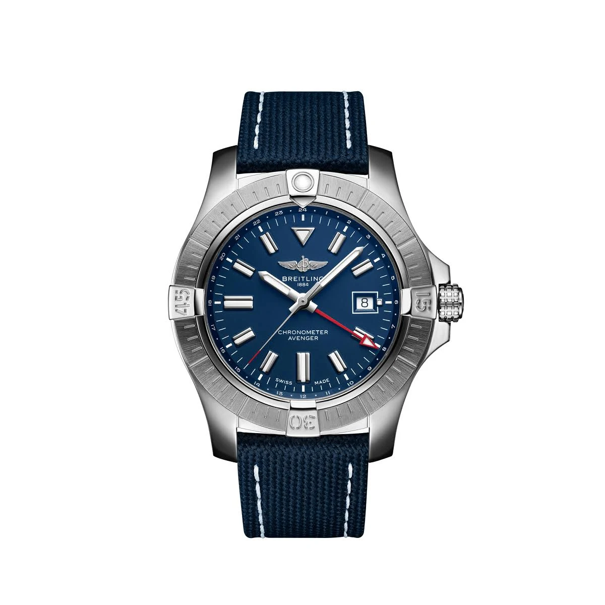 Breitling Avenger GMT 45 Automatic Blue Dial Men's Watch A32395101c1x1, Size: One Size