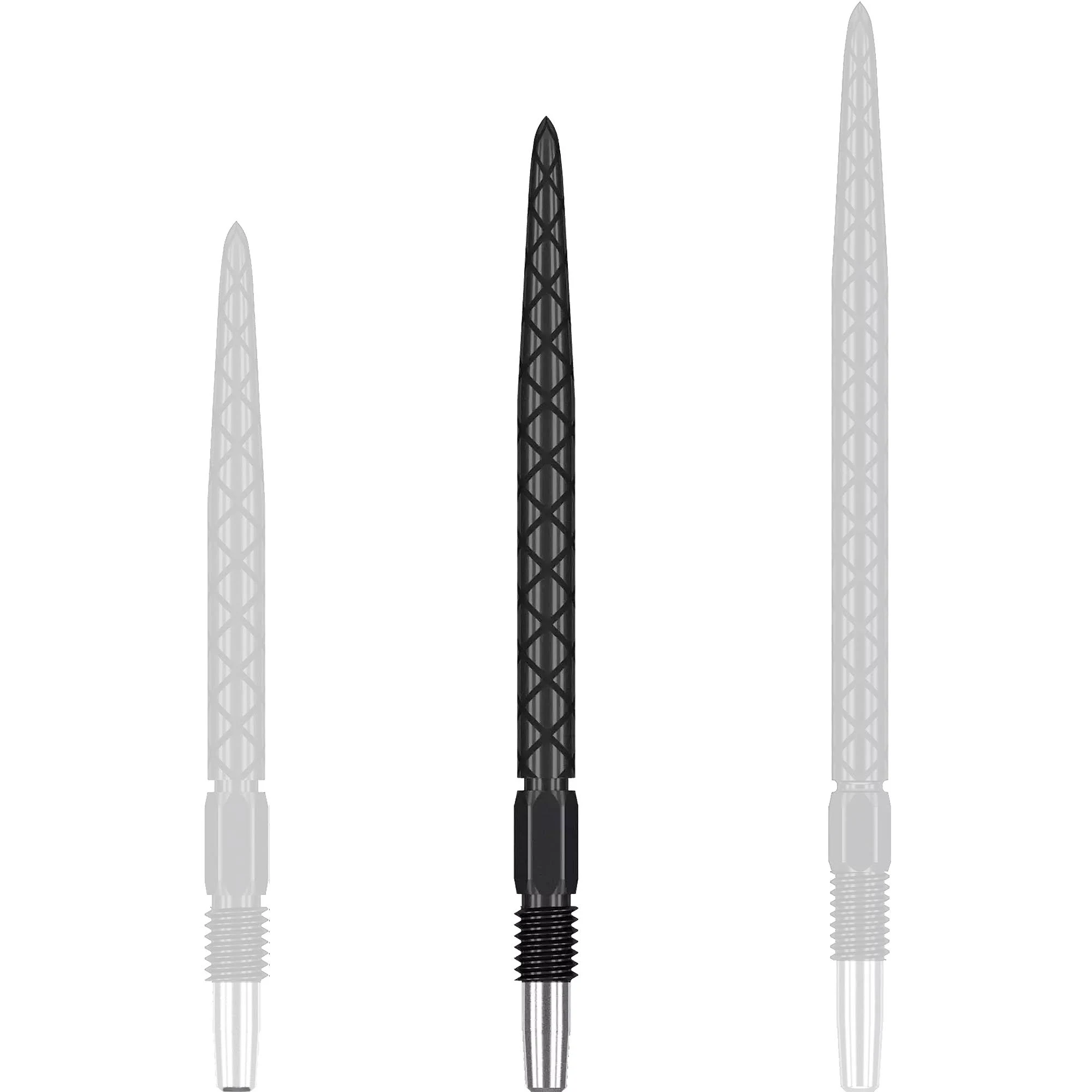 TARGET Darts Swiss Points, Diamond Pro Swiss Point Dart Tips (3 Pack Set of Tips) Change Dart Points, Professional Darts Accessories