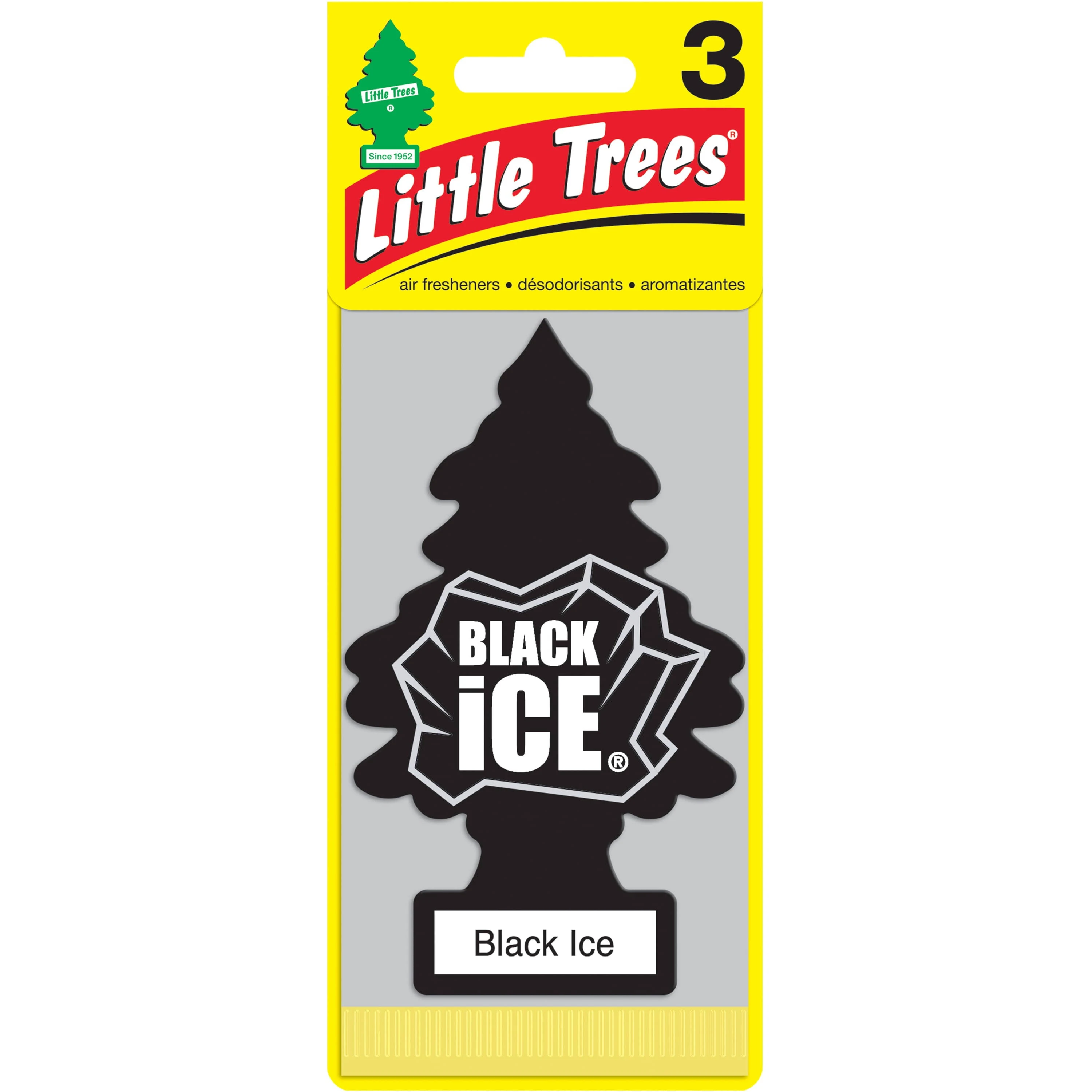 Little Trees Black Ice Air Freshener