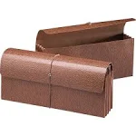 Smead 3-1/2" Expansion Wallets, 12" x 5", Redrope 