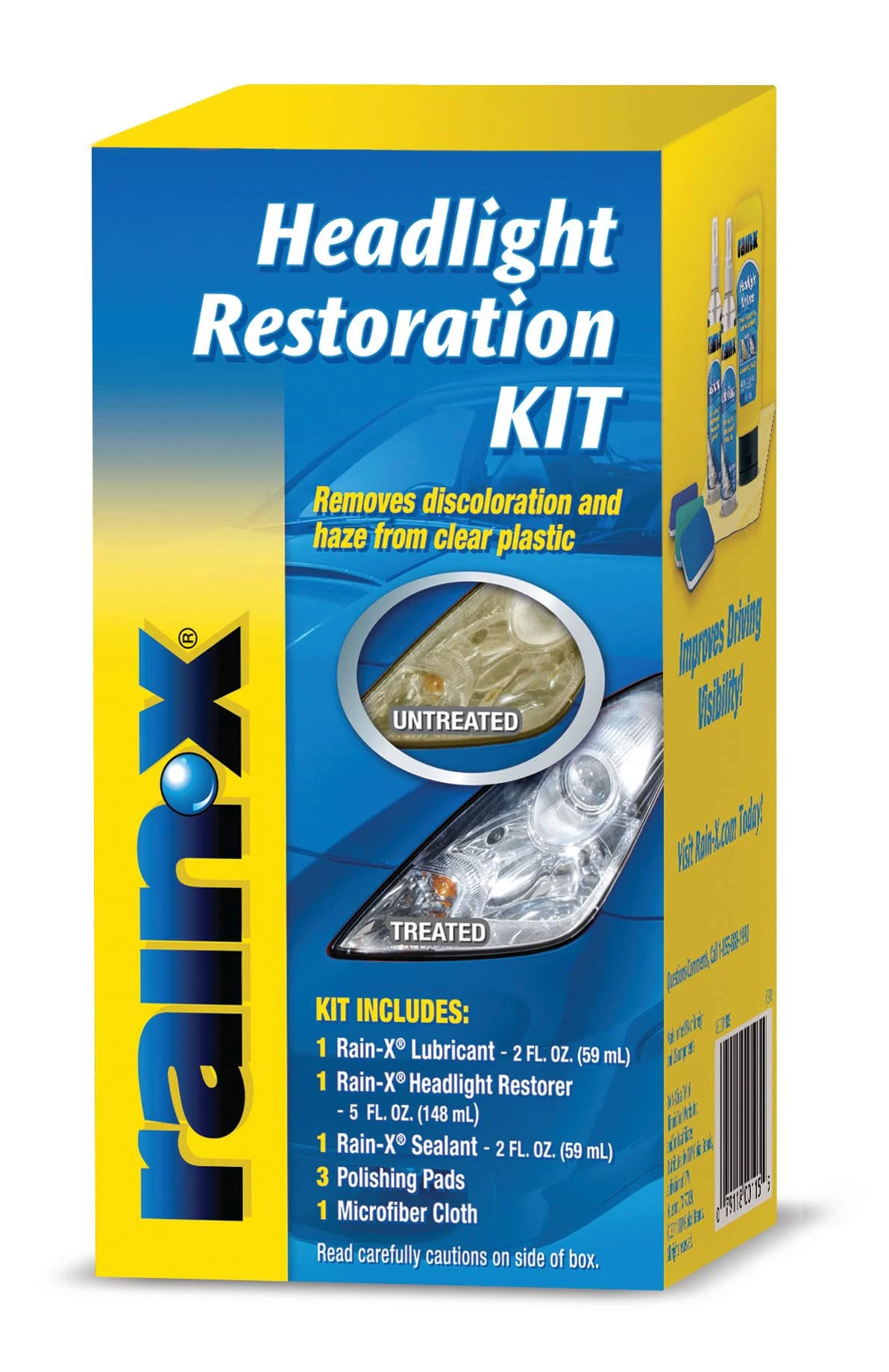 NEW! RAIN-X Headlight Restoration Kit 800001809