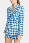 Steve Madden Harlow Blazer in Aruba Blue