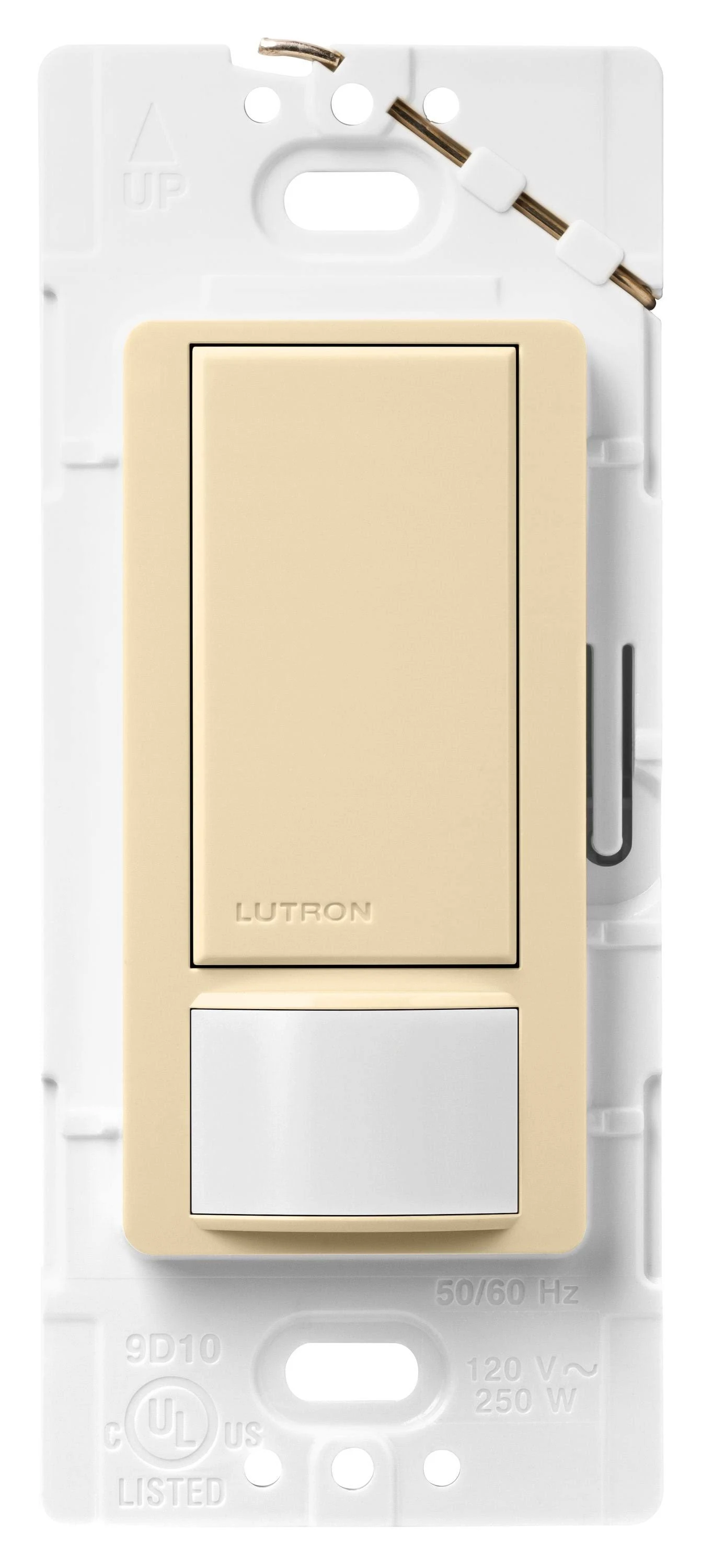 Lutron MS-OPS2-IV Maestro Occupancy Sensor Switch - Single-Pole - Ivory