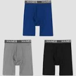 Hanes Ultimate Men's Tagless Boxer Briefs, 5-Pack