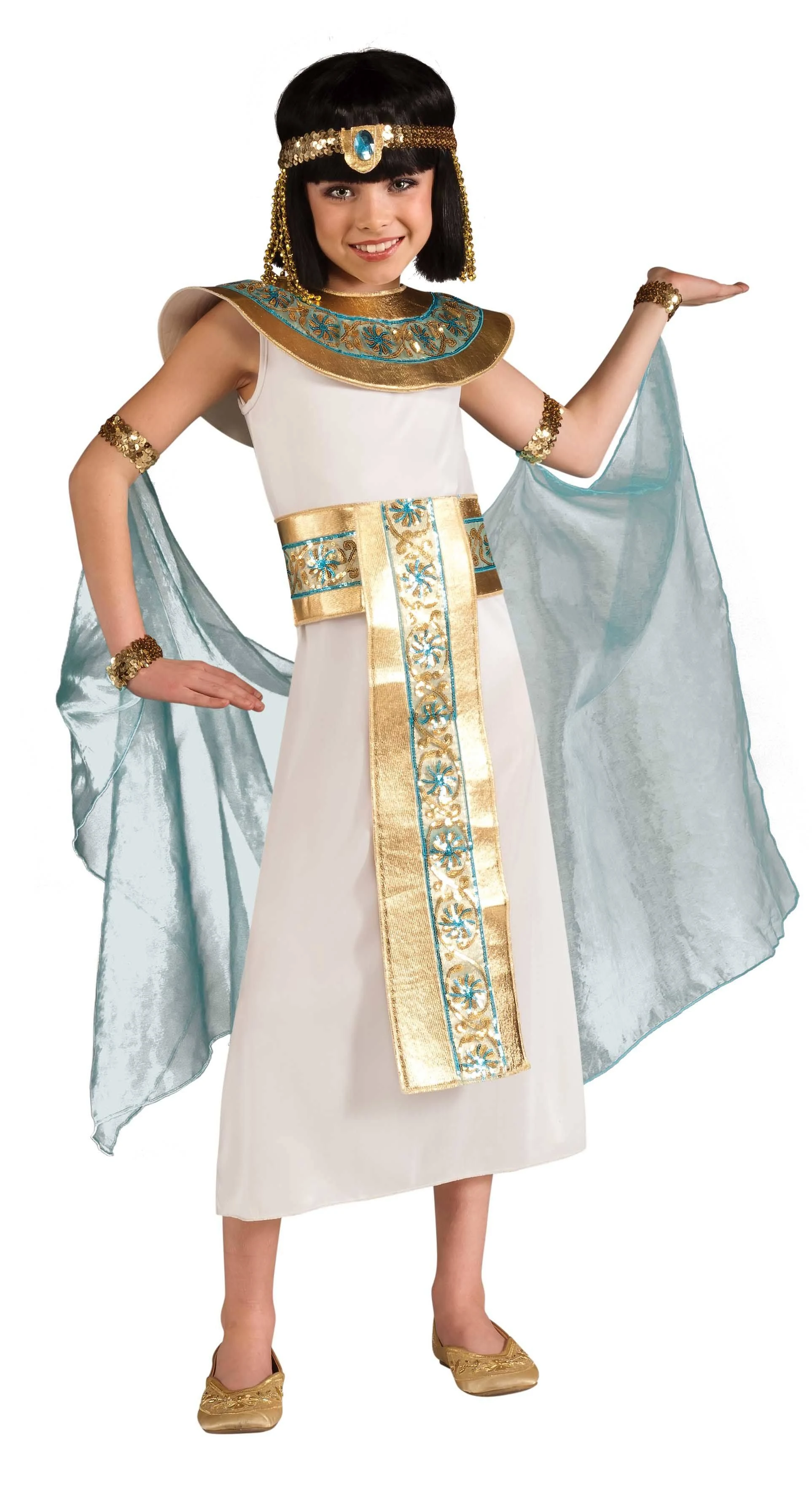 Kids Cleopatra Costume Medium