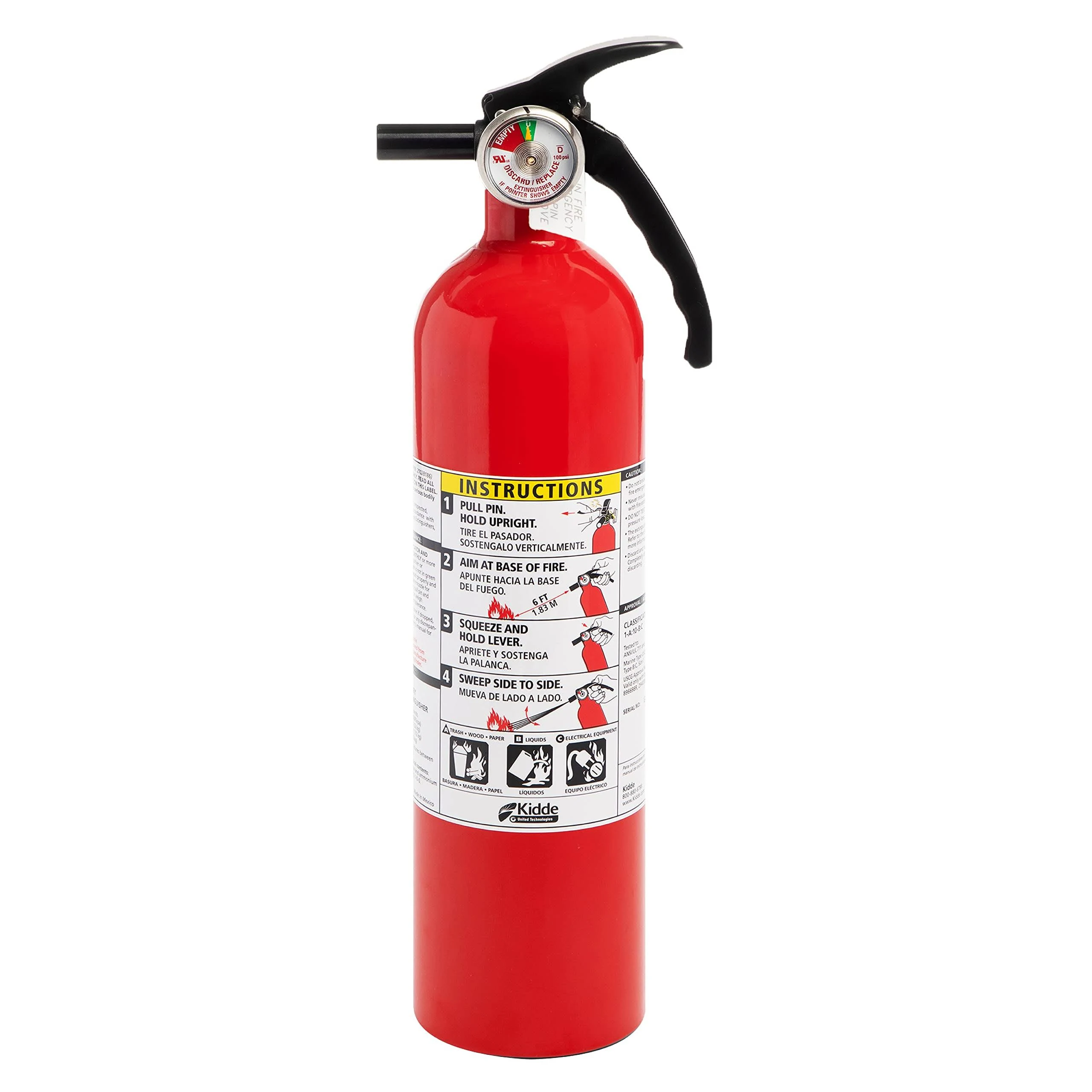 Kidde Full Home Fire Extinguisher 1-A