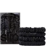 Slip Pure Silk Skinny Scrunchies - Black