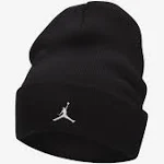 Jordan logo beanie in Black