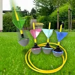 Lawn Darts Game – Glow in The Dark, Outdoor Backyard Toy for Kids & Adults