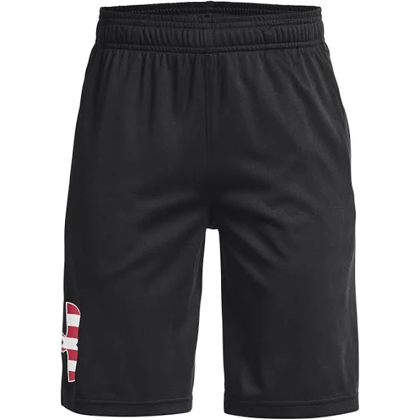 Under Armour Boys' Freedom Prototype Shorts, Medium, Black