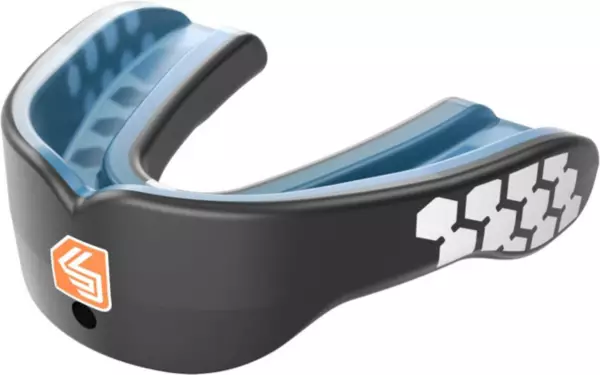 SHOCK DOCTOR 6900 GEL MAX POWER YOUTH MOUTHGUARD, CARBON