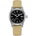 Hamilton Khaki Field Mechanical Black Dial 38mm Men's Watch H69439933