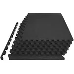 BalanceFrom Puzzle Exercise Mat with EVA Foam Interlocking Tiles