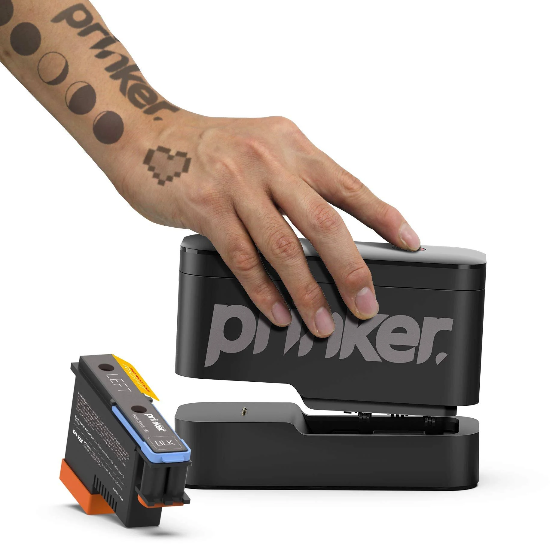 Prinker S Tattoo Printer for Your Instant Custom Temporary Tattoos with Premium