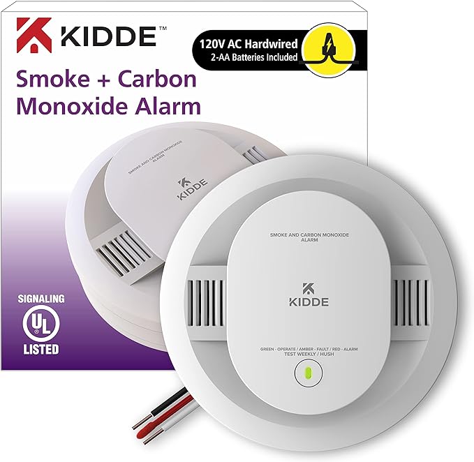 Kidde Smoke Carbon Monoxide Battery