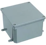 Thomas & Betts/Carlon PVC Junct Box, 6" x 6" x 4"