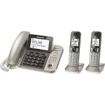 Panasonic KX-TGF352M Corded/Cordless 2 Handset Landline Telephone