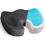 EcoNour Gel Seat Cushion for Pressure Relief | Cushion for Sciatica | Seat Cushions for Tailbone Pain Relief and Back Pain | Coccyx Cushion for