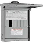 Square D - HOM612L100RBCP - HomeLine 100 amps 120/240 volt 6 space 12 circuits Wall Mount Main Lug Load Center