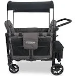 Wonderfold W2 Elite Double Stroller Wagon Charcoal Gray