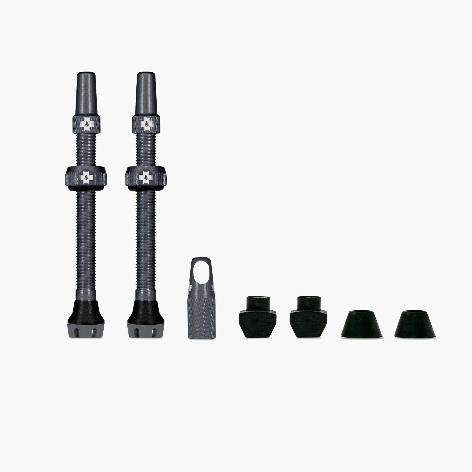 Muc-Off V2 Tubeless Valve Kit - 44mm - Gray