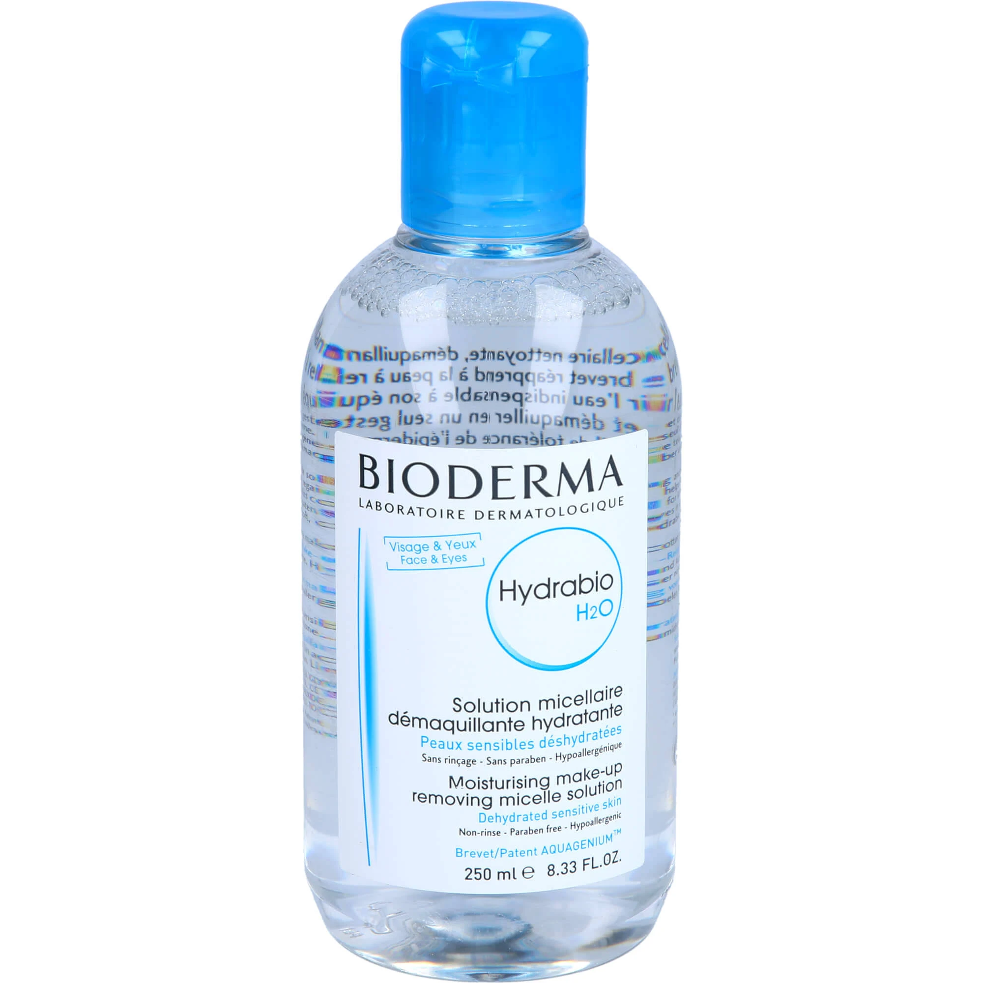 Bioderma Hydrabio H2O Moisturising Make-Up Removier for Dehydrated and Sensitive Skin - 8.4 fl oz bottle