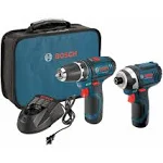 Bosch Cordless Drill 2 Tool Combo Kit 12V CLPK22-120