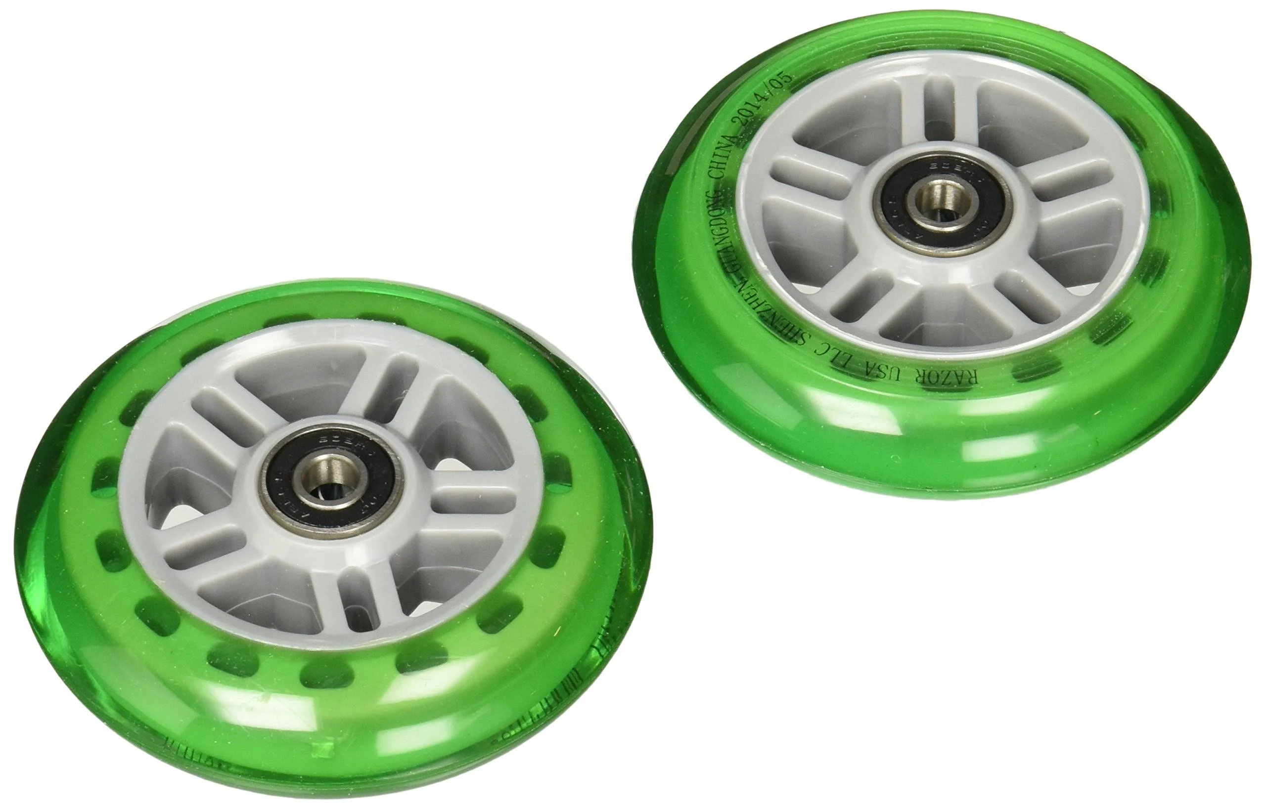 Razor Scooter Replacement Wheels Set with Bearings