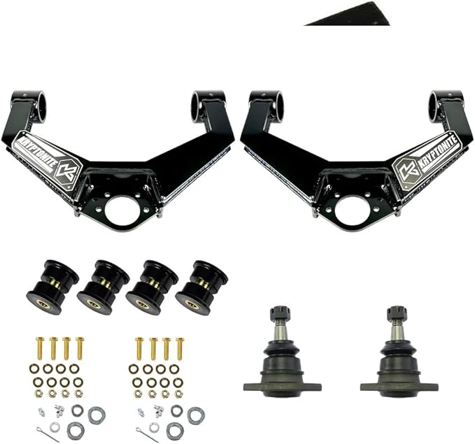 Kryptonite Heavy Duty Upper Control Arm Kit KRUCA20 Compatible with 2020-2024 Chevy Silverado/GMC Sierra 2500HD 3500HD