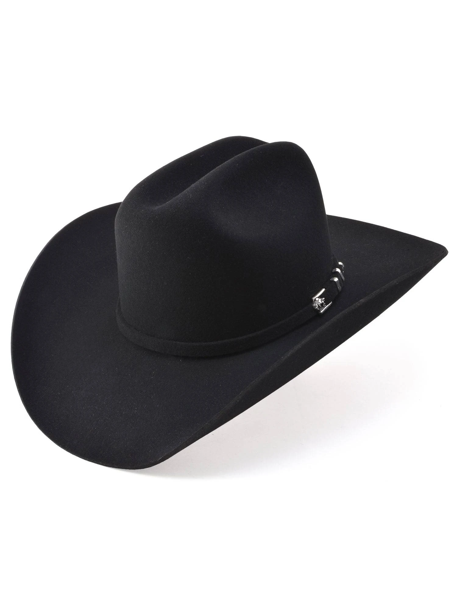 Stetson Apache 4X Buffalo Black Felt Western Hat (SBAPCH-754007)