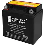 Mighty Max Battery YB9A 12V 9Ah / 130CCA Battery Yb9A-A