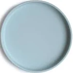 Mushie Classic Silicone Suction Plate (Powder Blue)