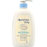 Aveeno Baby Daily Moisture Wash & Shampoo Oat Extract (33 fl oz)