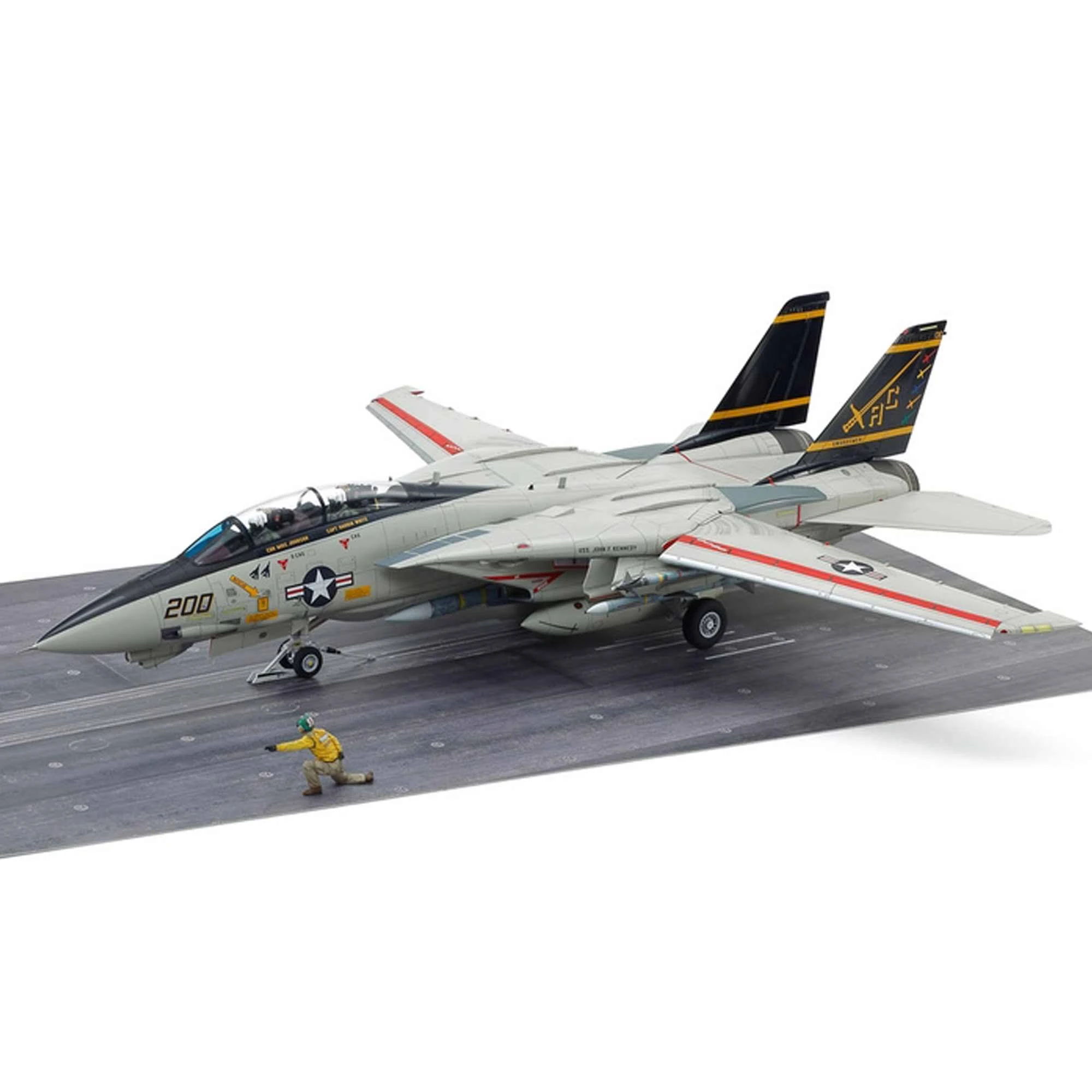 Tamiya Grumman F-14A Tomcat (Late Model) Carrier Launch Set 1/48 61122