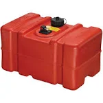 Scepter 08668 Rectangular 12 Gallon Marine Fuel Tank For Outboard Engine Boat...